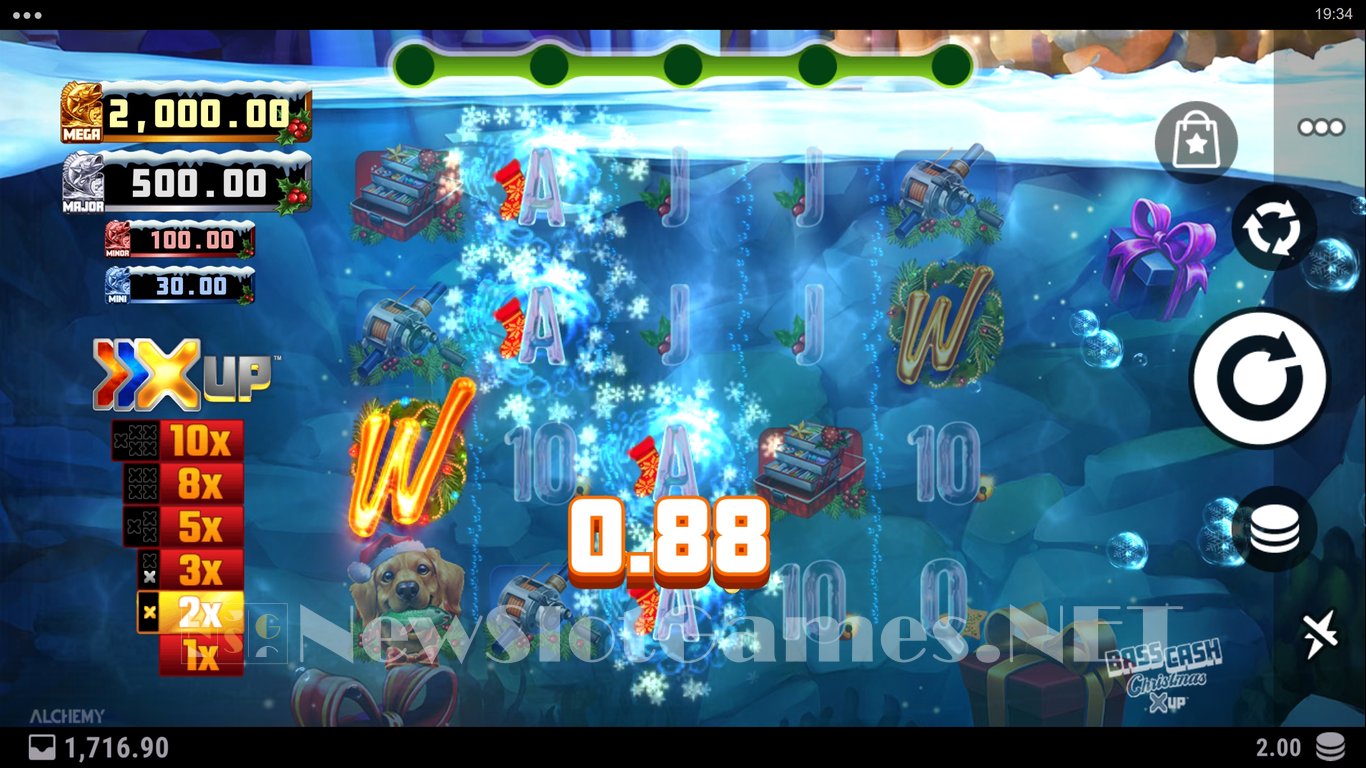 Bass Cash Christmas X UP Slot Slot Image in Demo - pic. 6
