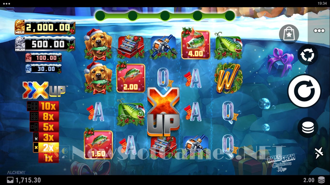 Bass Cash Christmas X UP Slot Slot Image in Demo - pic. 8
