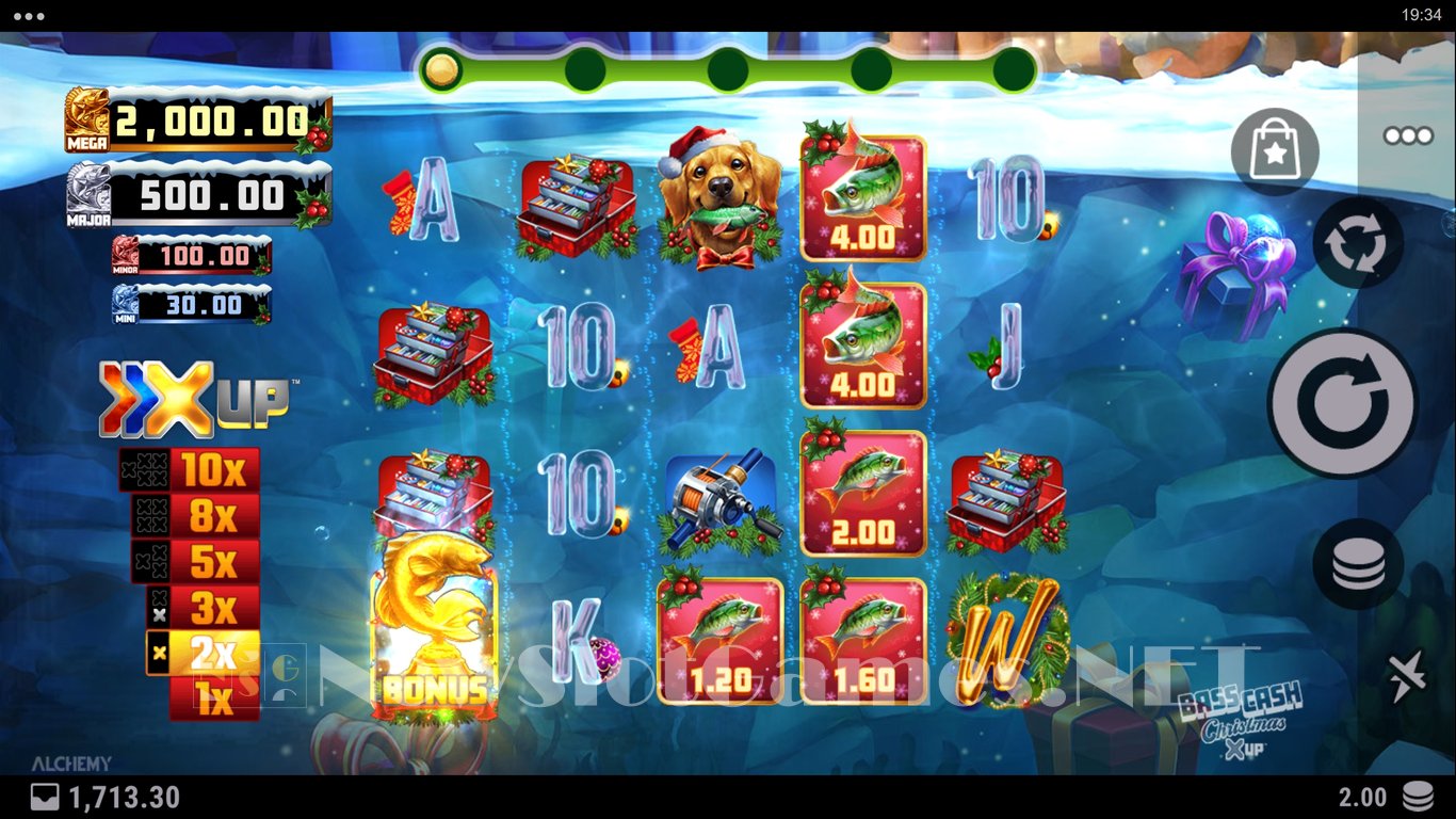 Bass Cash Christmas X UP Slot Slot Image in Demo - pic. 9
