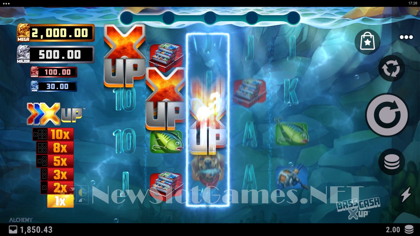 Bass Cash X UP Slot Slot Image in Demo - pic. 3