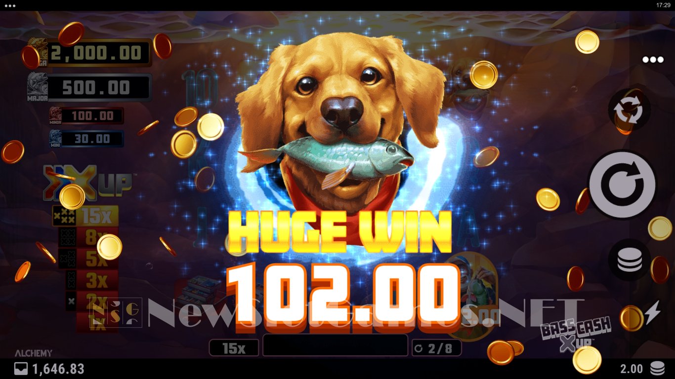 Bass Cash X UP Slot Slot Image in Demo - pic. 8