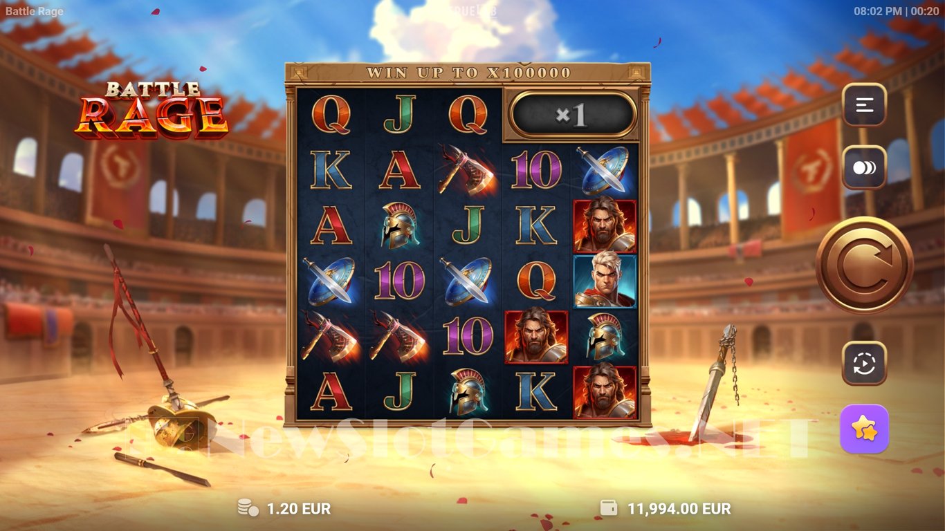 Battle Rage Slot Slot Image in Demo - pic. 4
