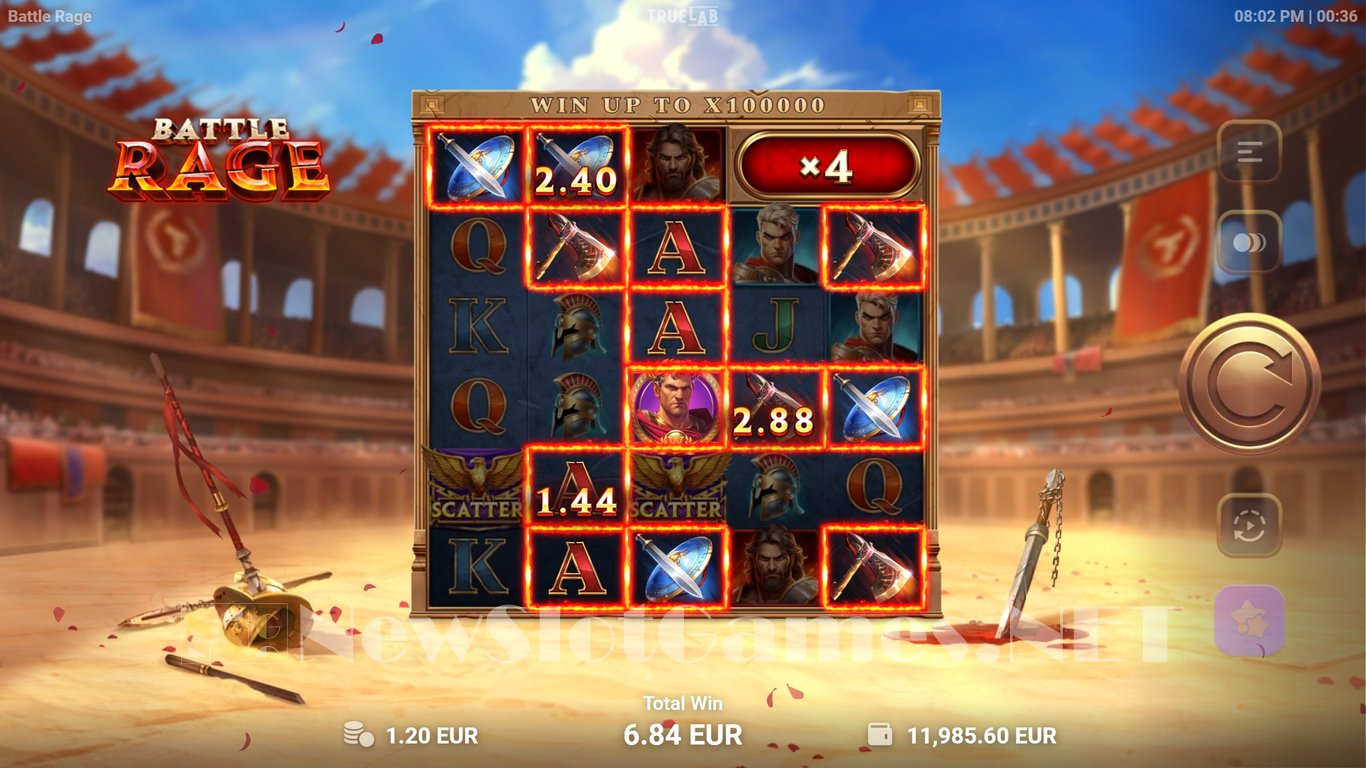 Battle Rage Slot Slot Image in Demo - pic. 5