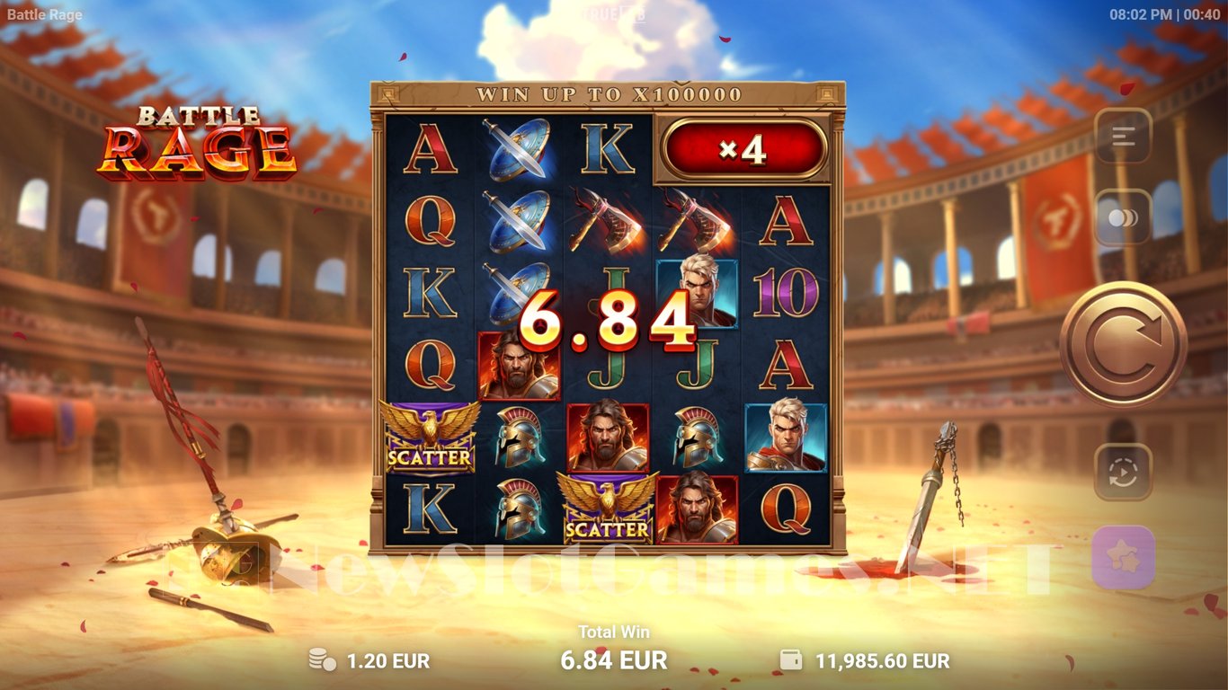 Battle Rage Slot Slot Image in Demo - pic. 6