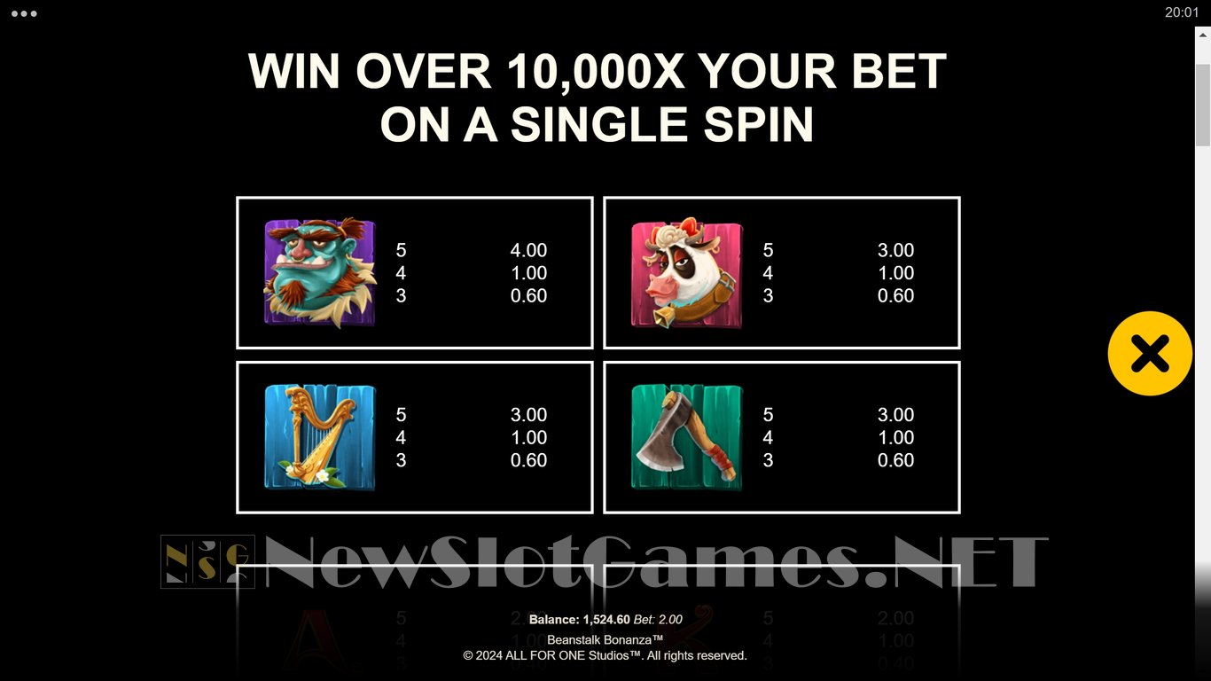 Beanstalk Bonanza Slot Slot Image in Demo - pic. 15