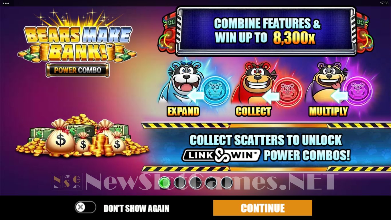 Bears Make Bank! Power Combo Slot Demo Image