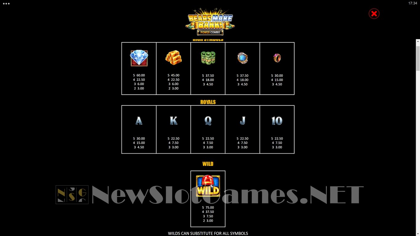 Bears Make Bank! Power Combo Slot Review & Demo by Microgaming - Play ...