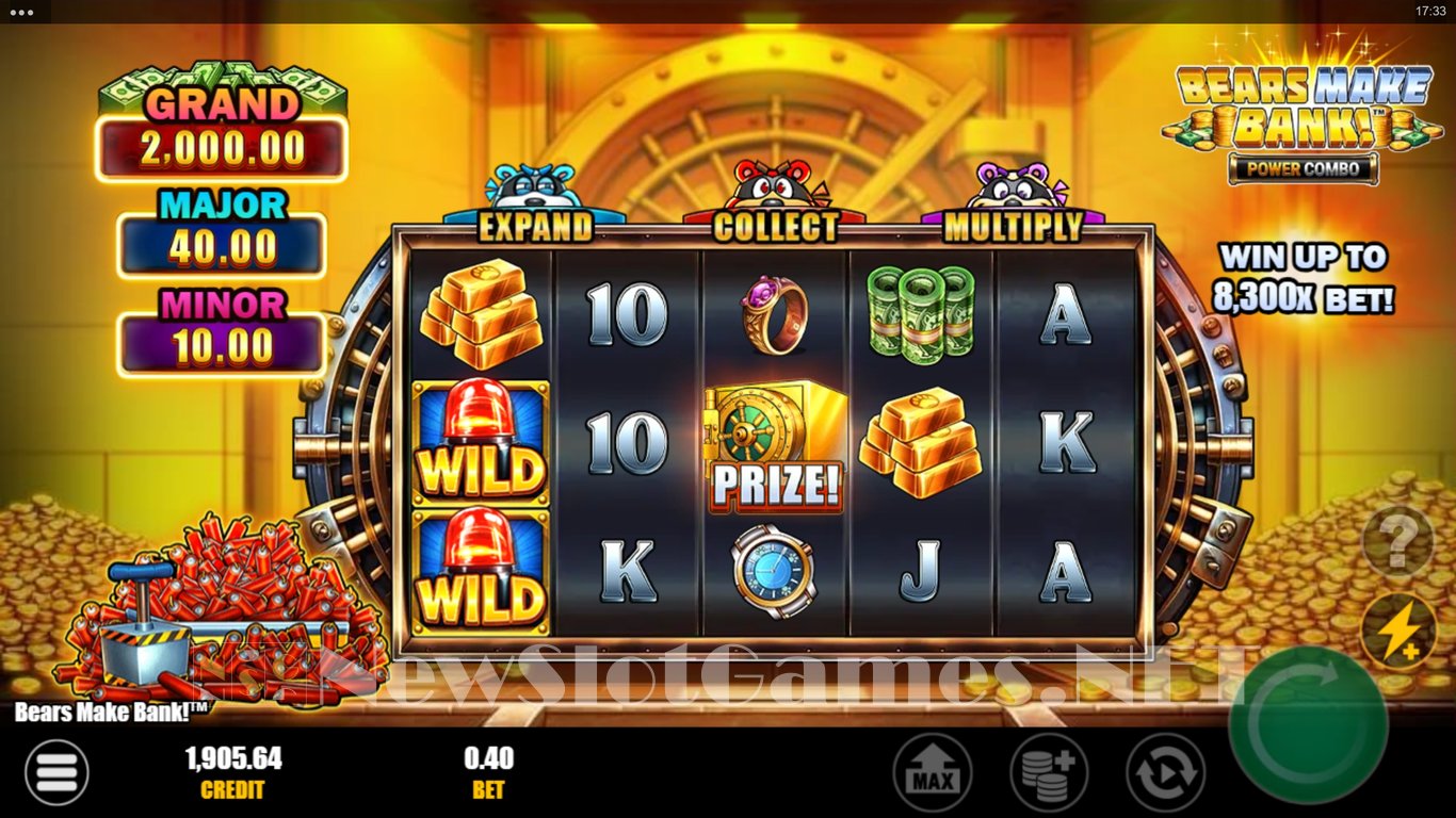 Bears Make Bank! Power Combo Slot Review & Demo by Microgaming - Play ...