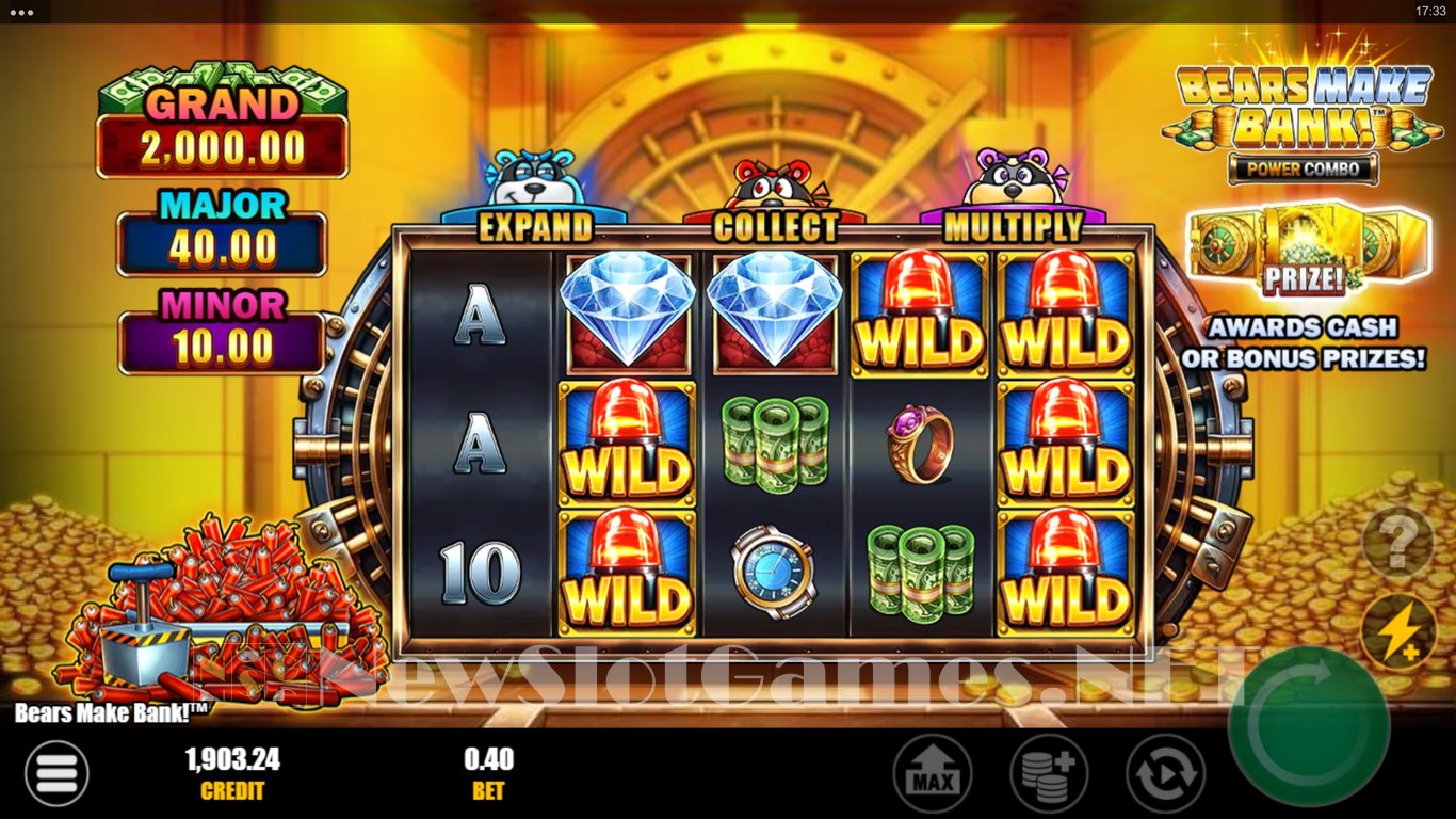 Bears Make Bank! Power Combo Slot Review & Demo by Microgaming - Play ...