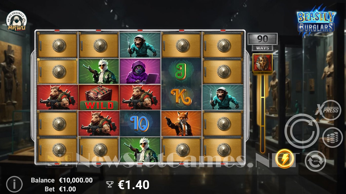 Beastly Burglars Slot Slot Image in Demo - pic. 2