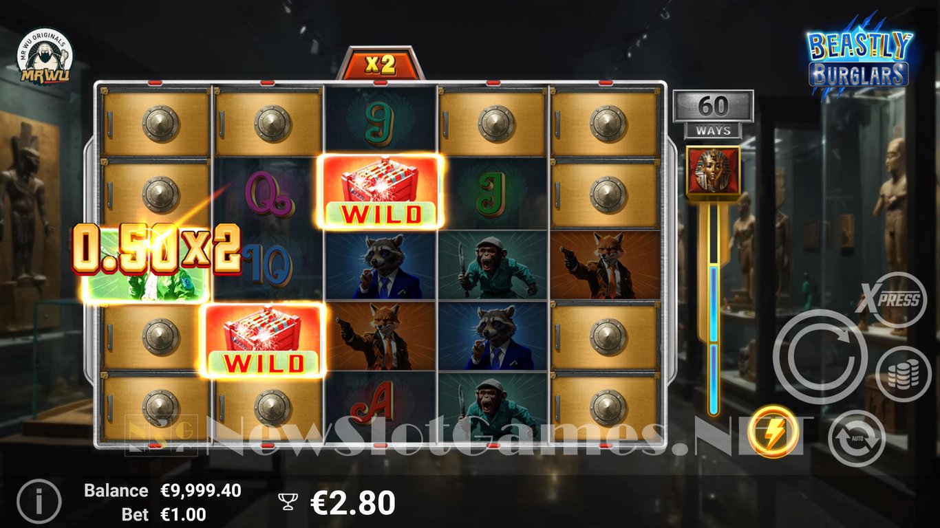 Beastly Burglars Slot Slot Image in Demo - pic. 5