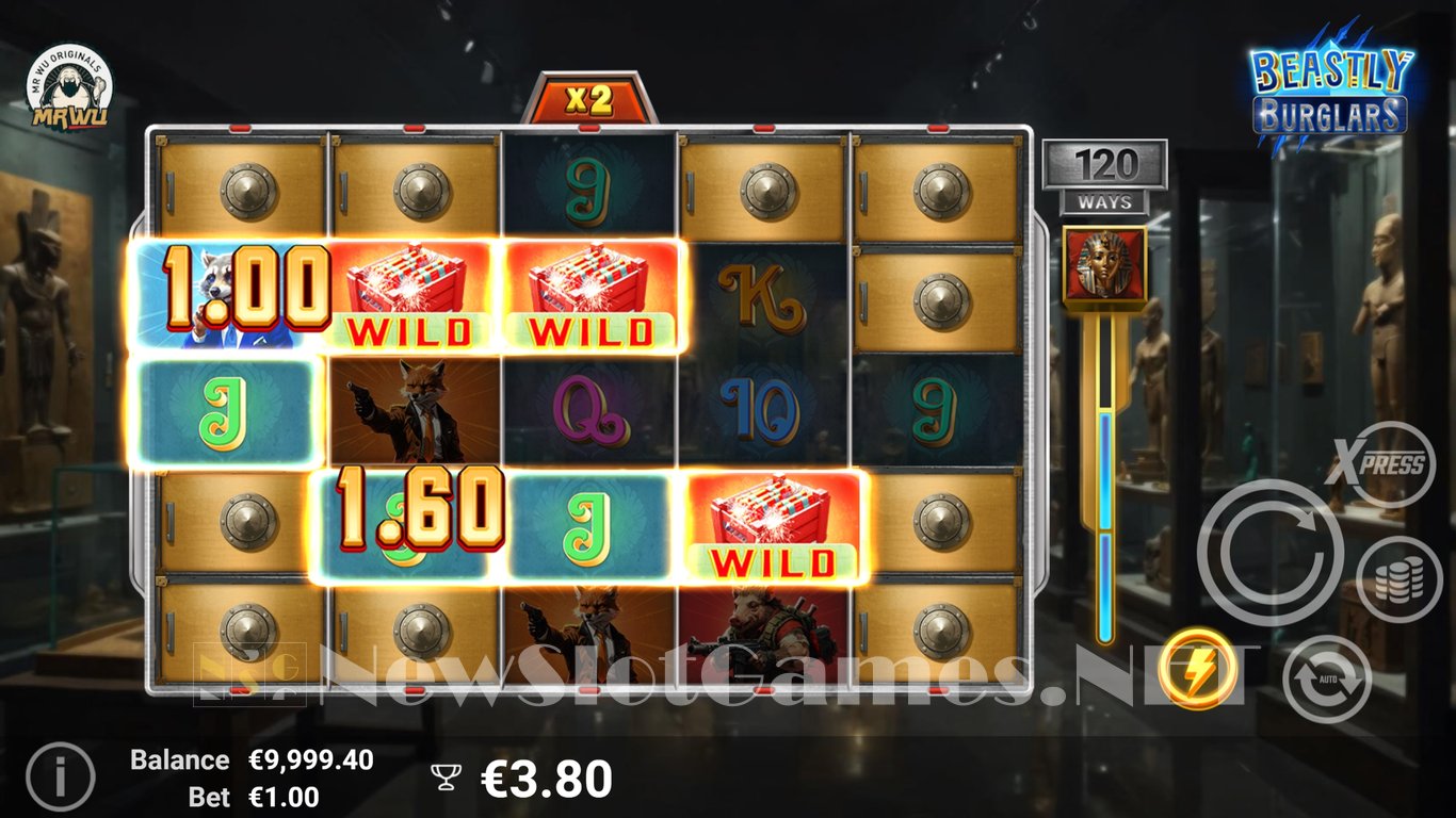 Beastly Burglars Slot Slot Image in Demo - pic. 6