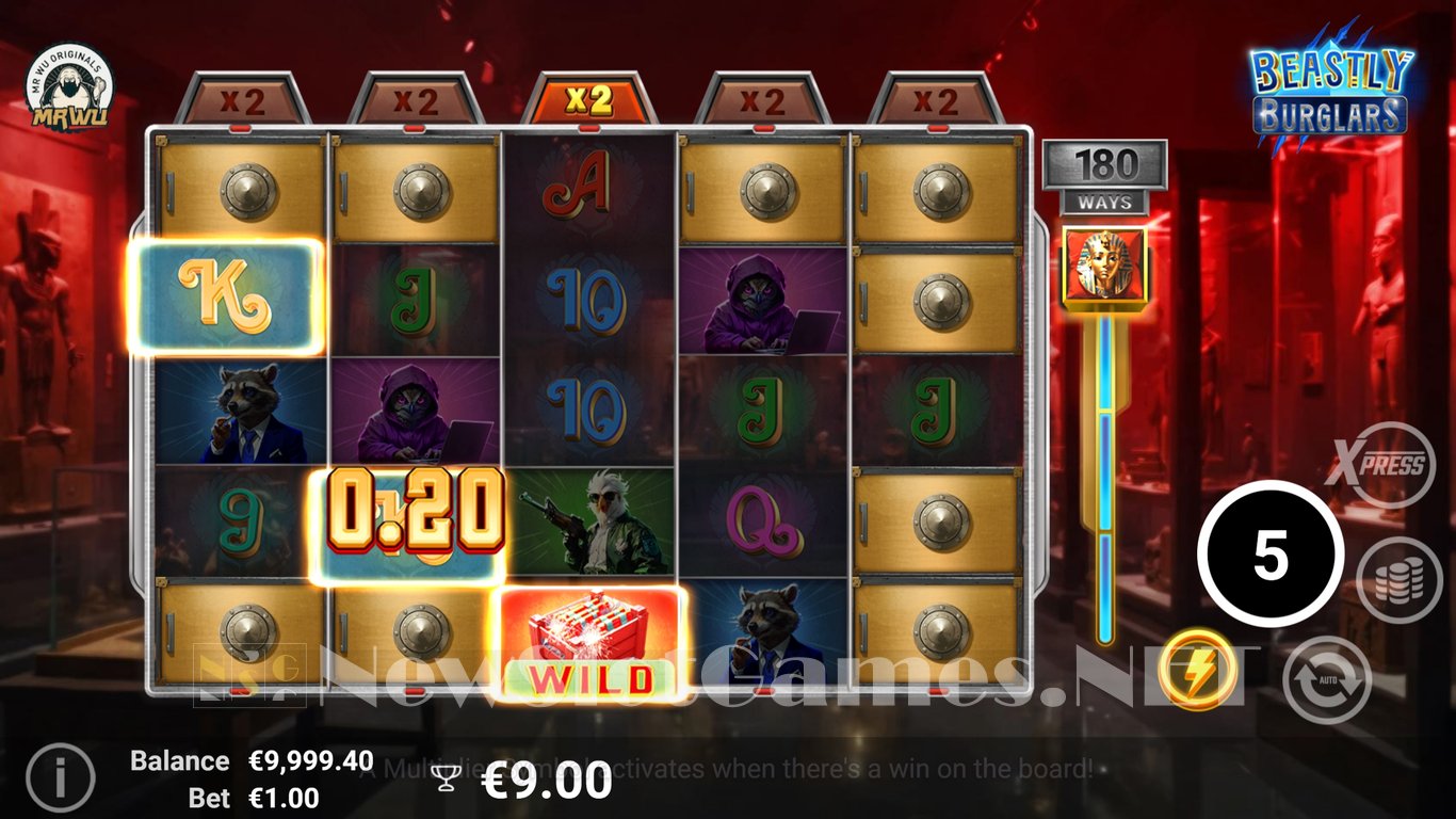 Beastly Burglars Slot Slot Image in Demo - pic. 8