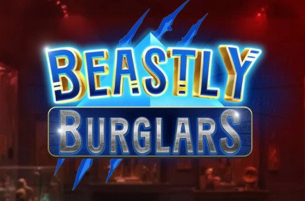 Beastly Burglars Slot Logo