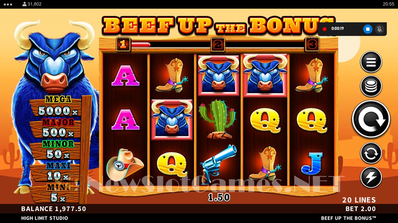 Beef Up the Bonus Slot Slot Image in Demo - pic. 4