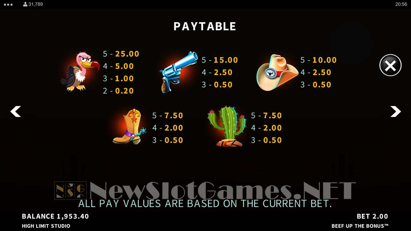 Beef Up the Bonus Slot Slot Image in Demo - pic. 7