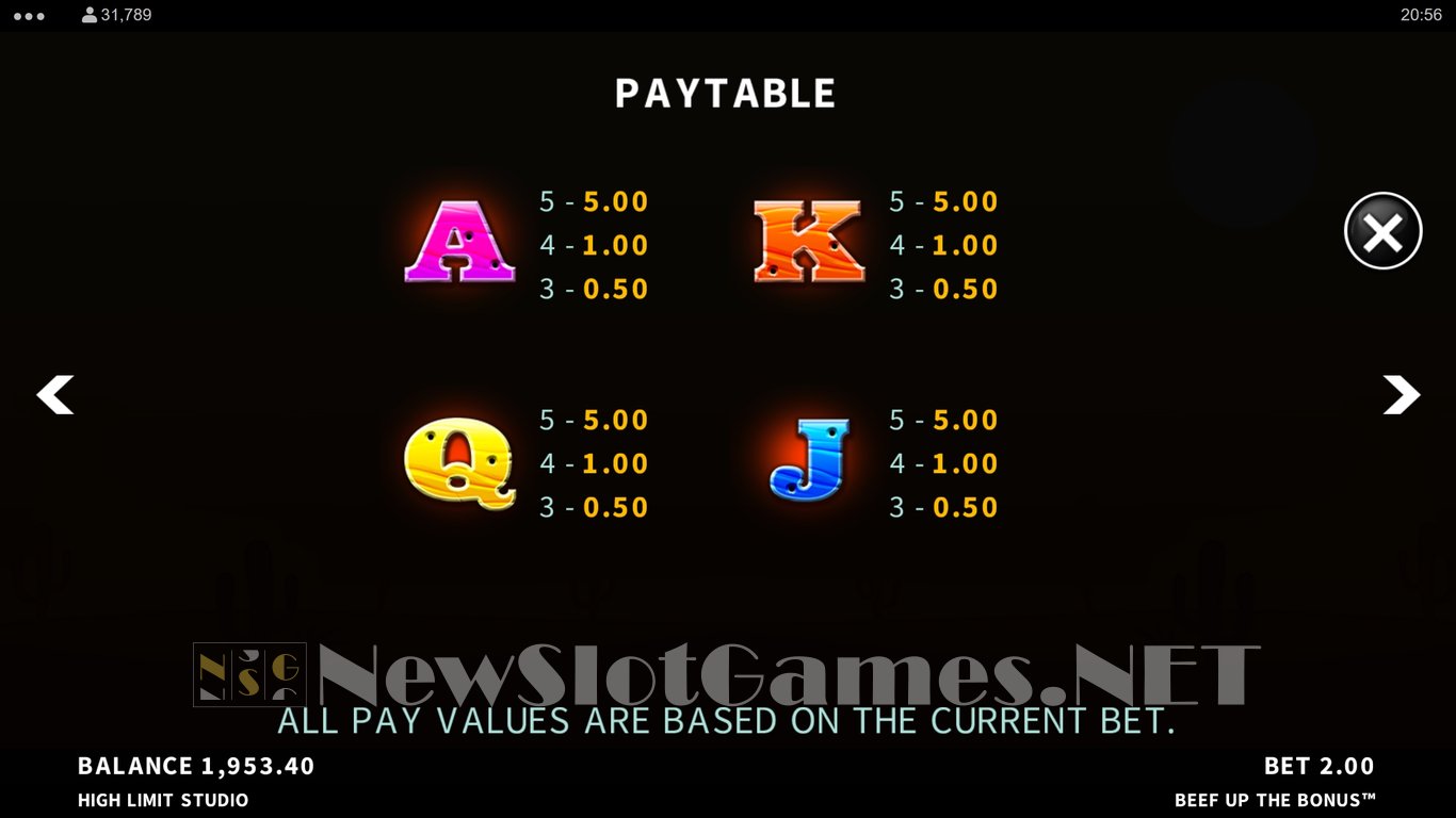 Beef Up the Bonus Slot Slot Image in Demo - pic. 8