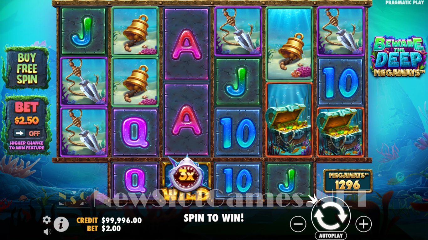 Beware The Deep Megaways Slot Slot Image in Demo - pic. 2