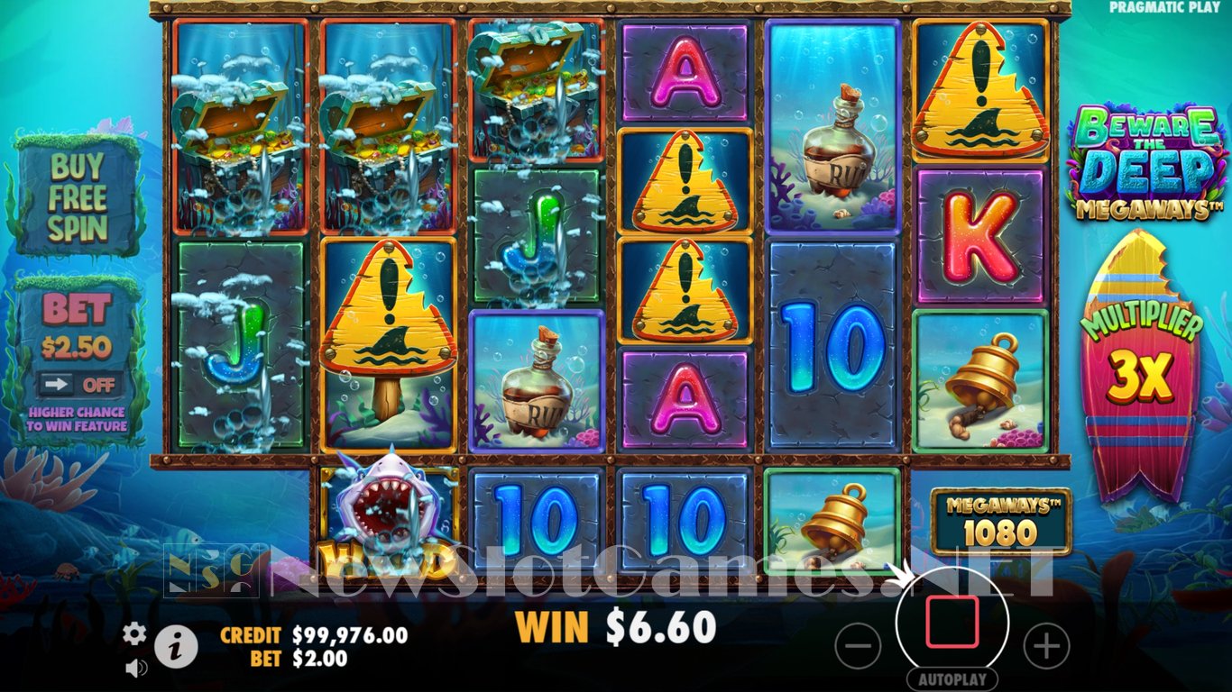 Beware The Deep Megaways Slot Slot Image in Demo - pic. 4