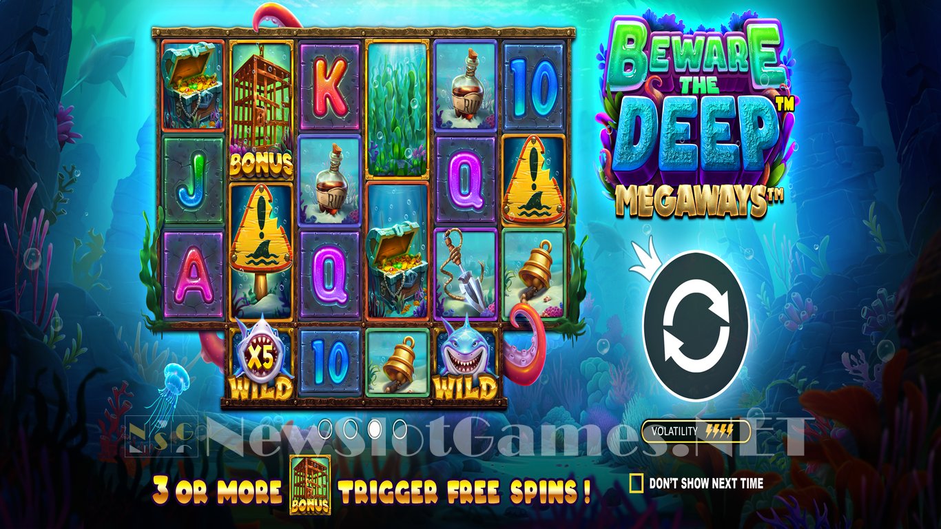 Beware The Deep Megaways Slot Slot Image in Demo - pic. 6