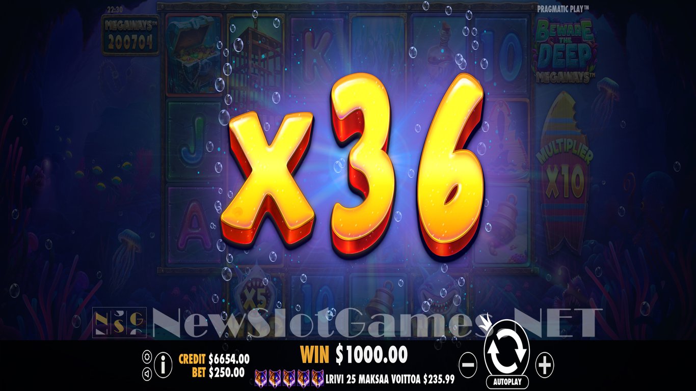 Beware The Deep Megaways Slot Slot Image in Demo - pic. 8