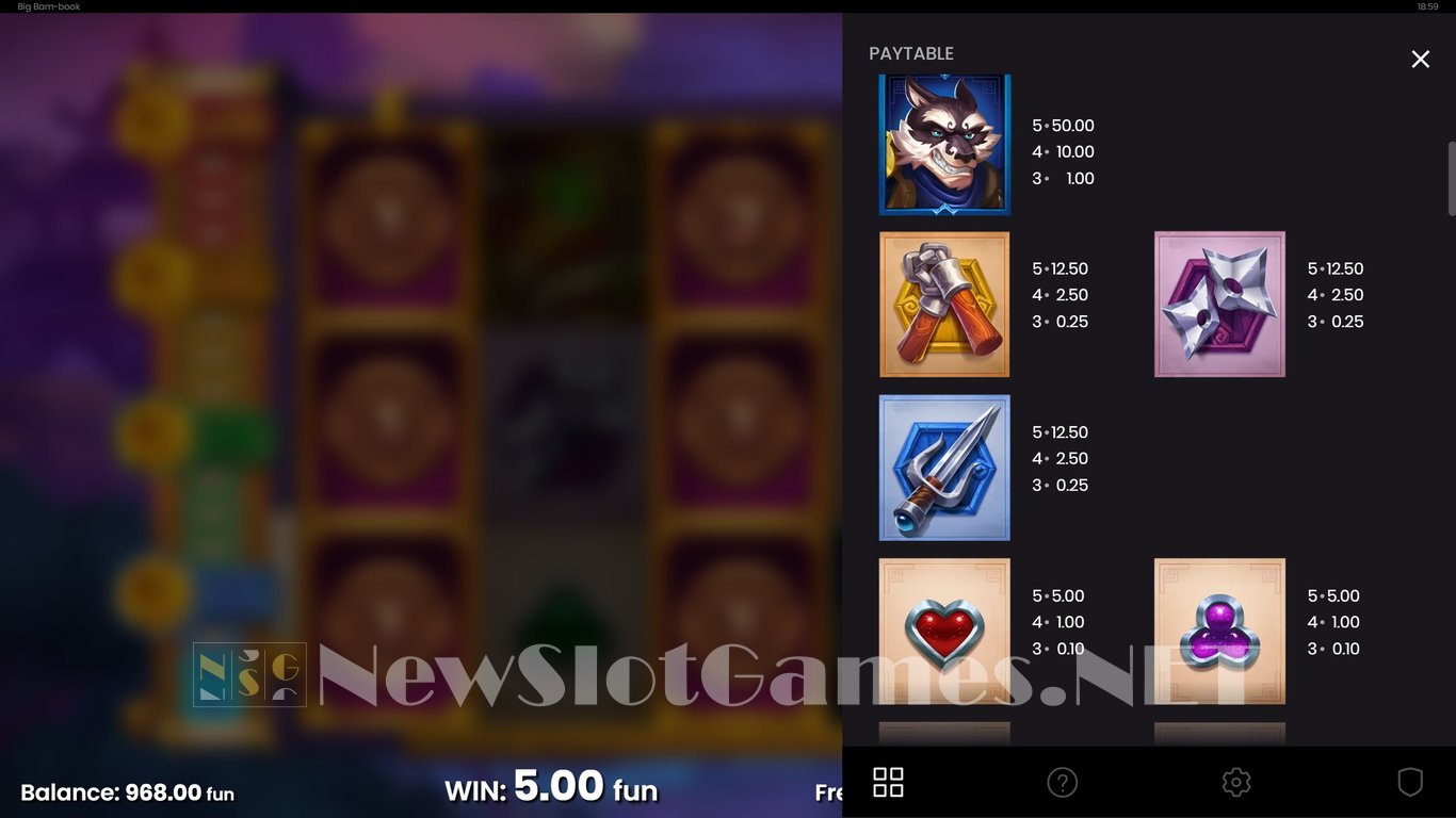 Big Bam-Book Slot Slot Image in Demo - pic. 16
