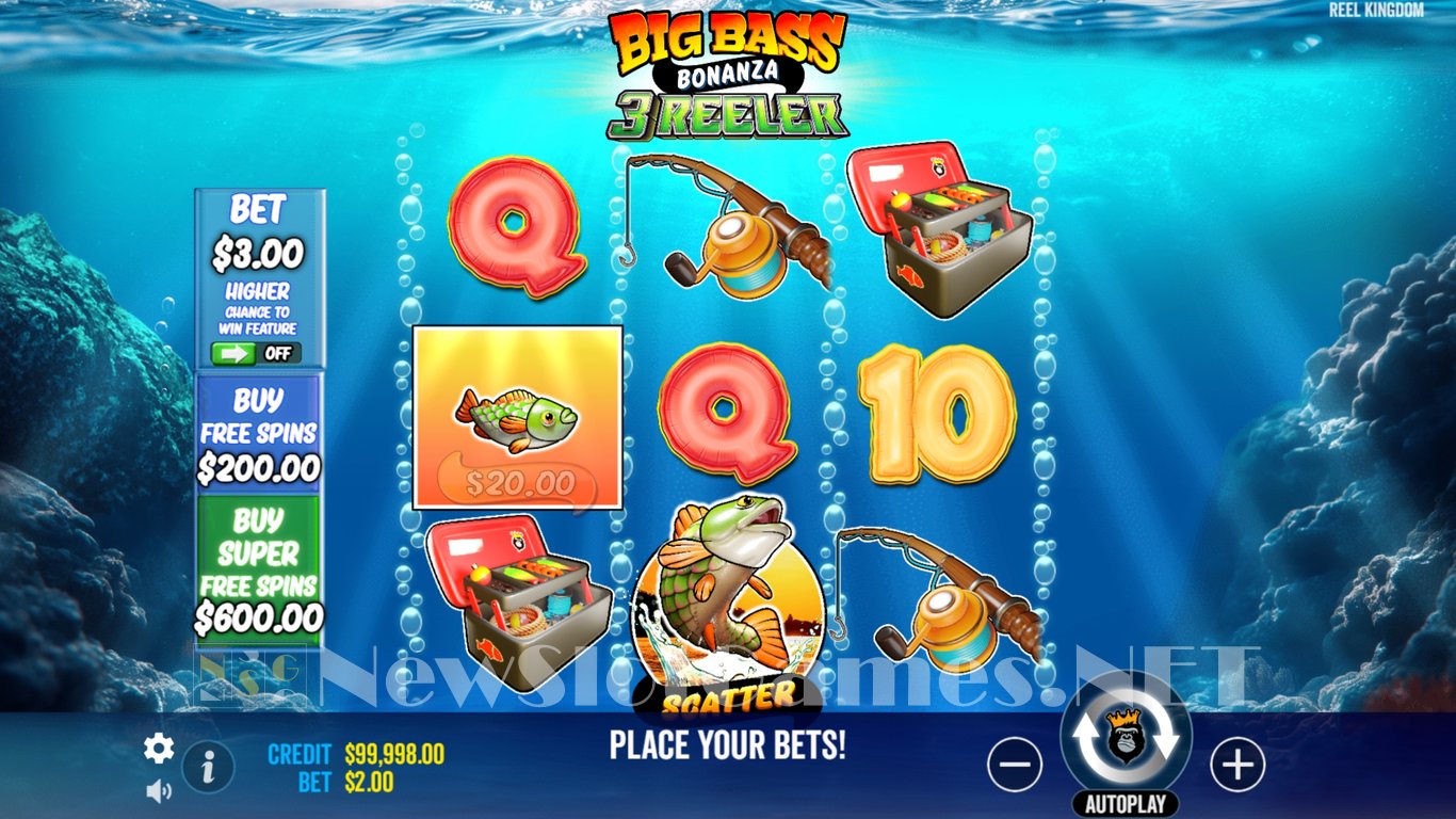 Big Bass Bonanza 3 Reeler Slot Slot Image in Demo - pic. 19