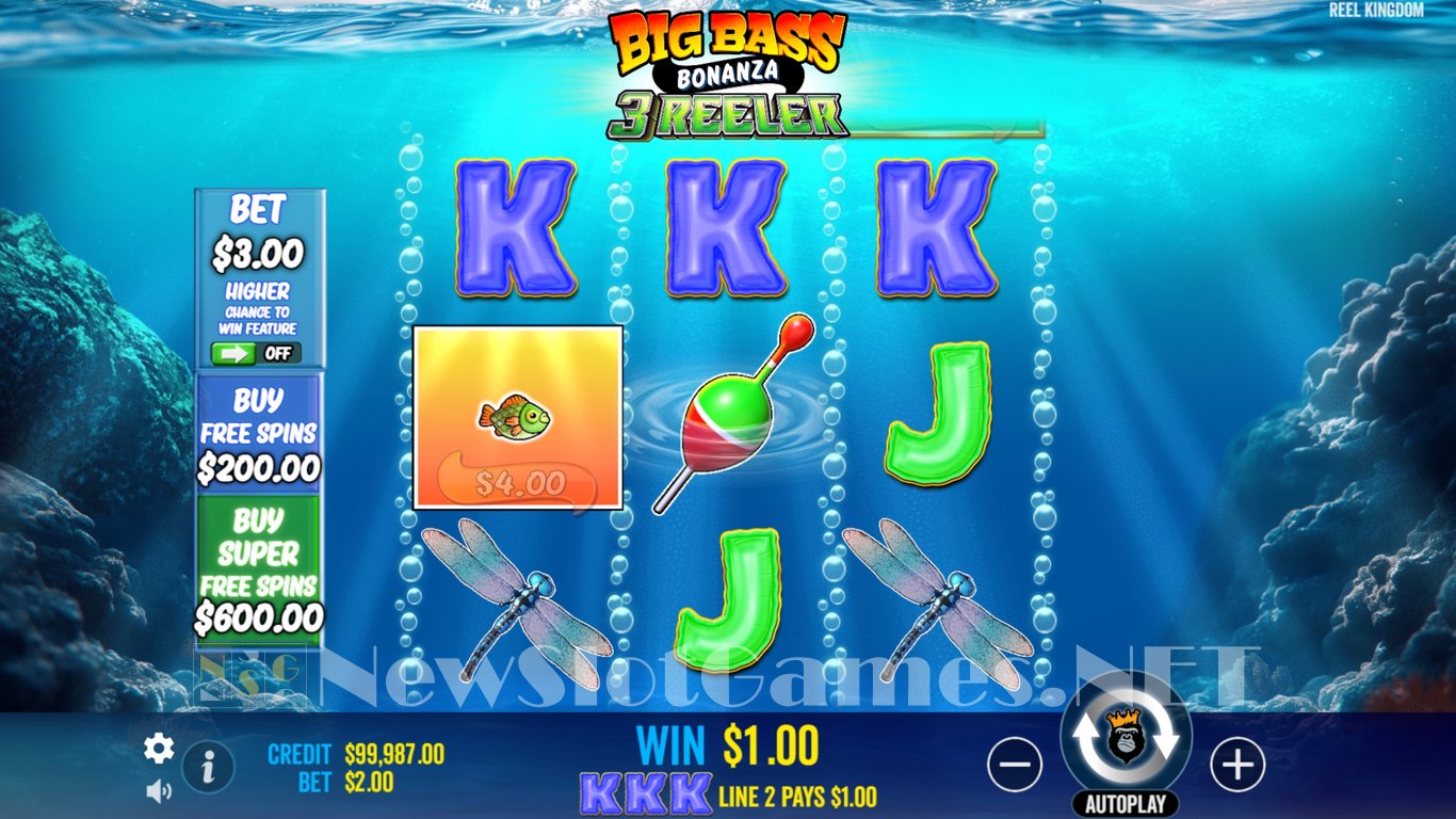 Big Bass Bonanza 3 Reeler Slot Slot Image in Demo - pic. 23