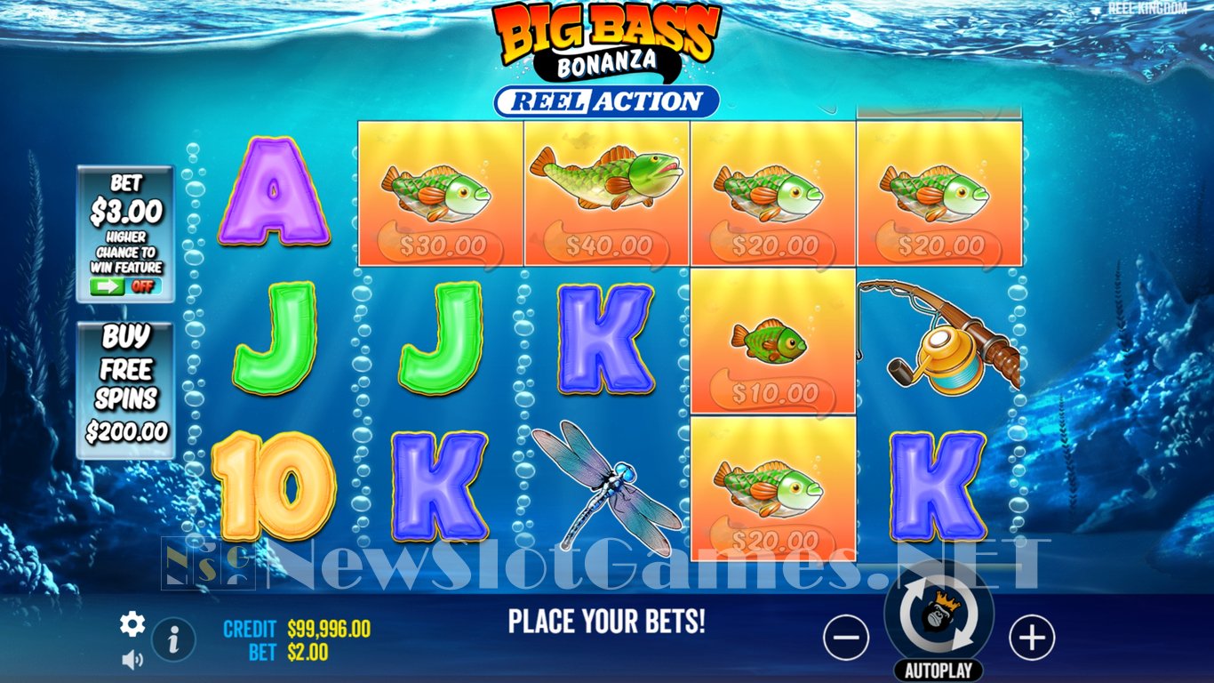 Big Bass Bonanza Reel Action Slot Slot Image in Demo - pic. 2