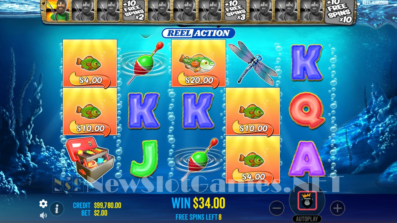 Big Bass Bonanza Reel Action Slot Slot Image in Demo - pic. 9