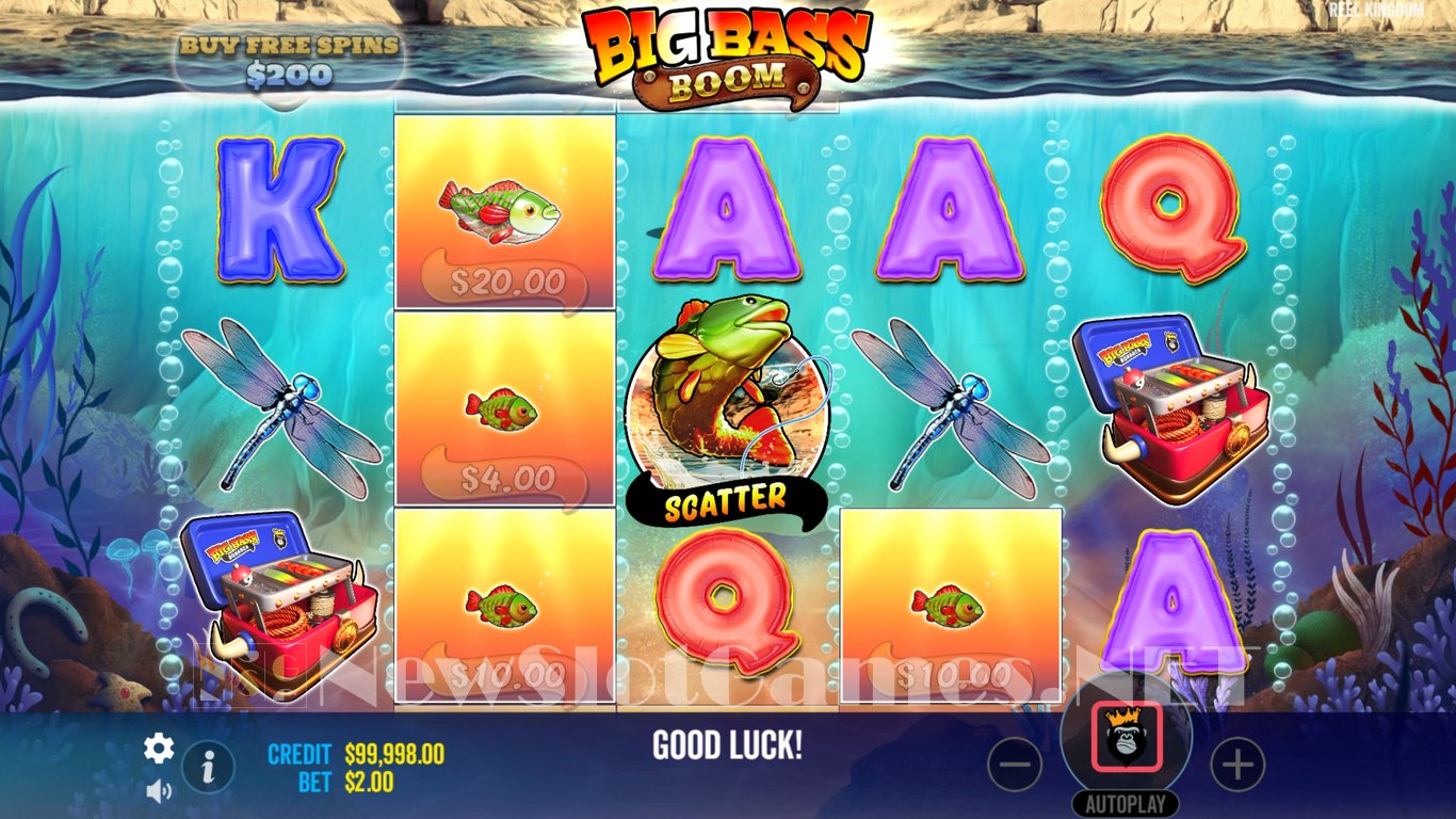 Big Bass Boom Slot Demo Image