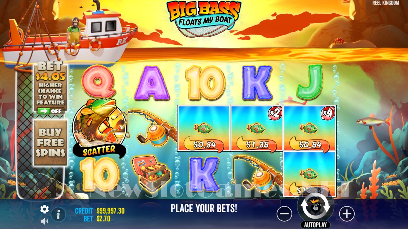 Big Bass Floats My Boat Slot Demo Image