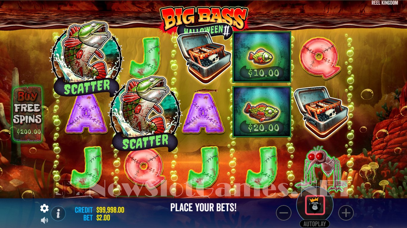 Big Bass Halloween 2 Slot Demo Image