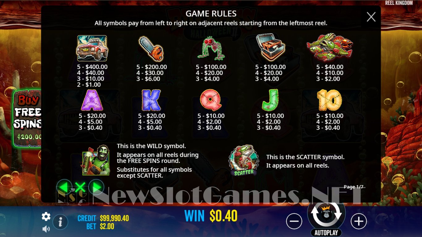 Big Bass Halloween 2 Slot Slot Image in Demo - pic. 7