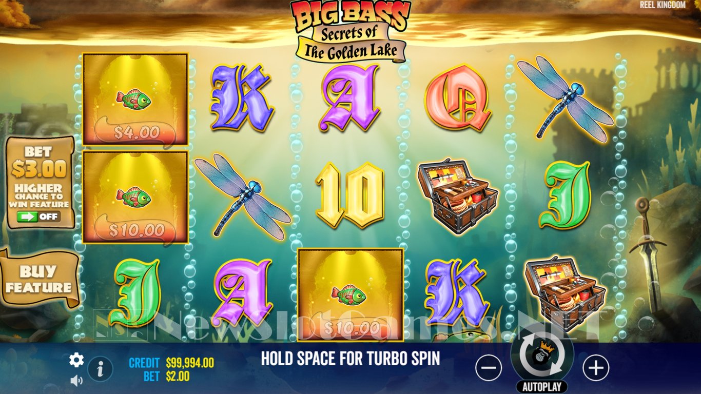 Big Bass Secrets of the Golden Lake Slot Slot Image in Demo - pic. 3