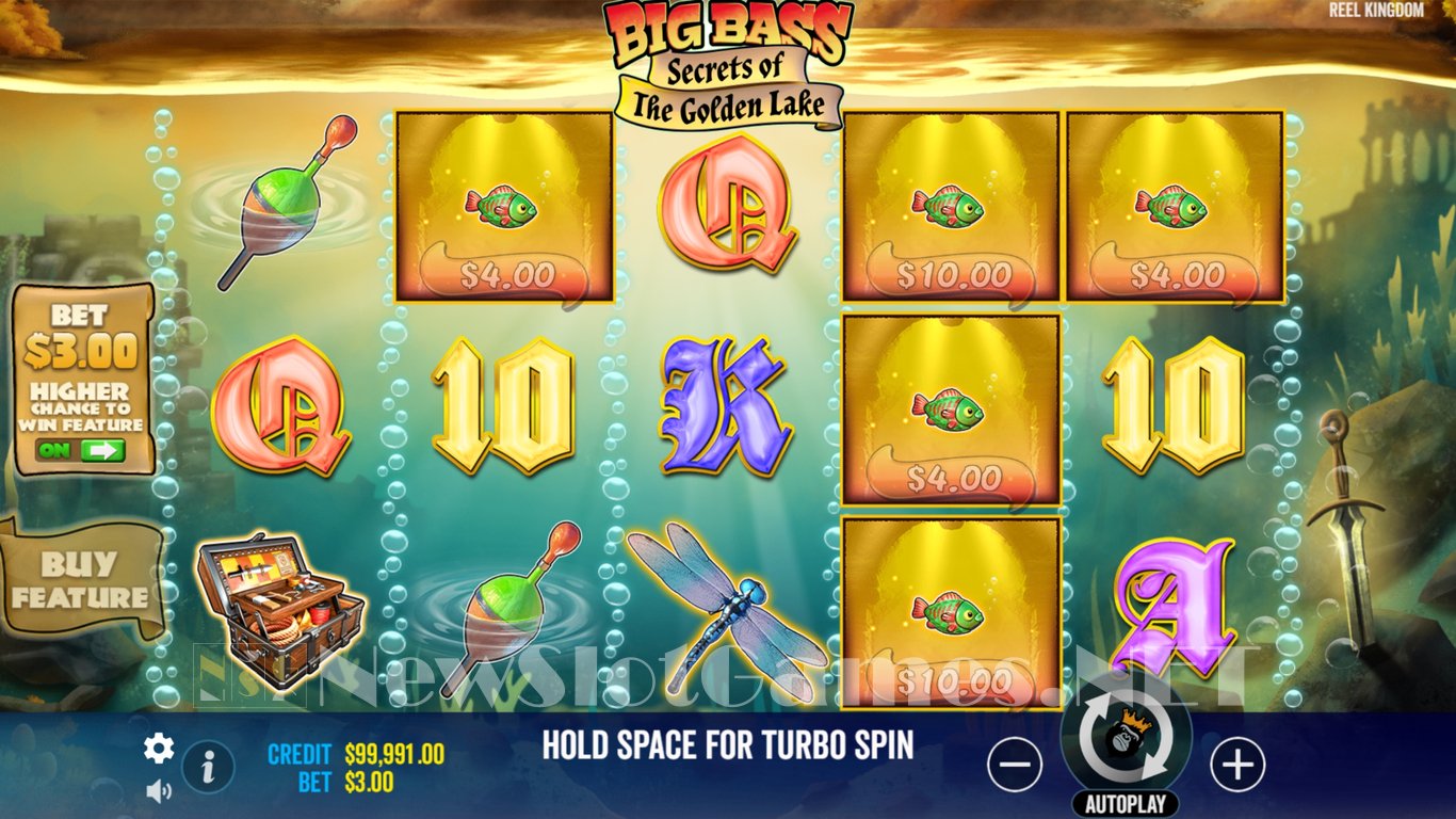 Big Bass Secrets of the Golden Lake Slot Slot Image in Demo - pic. 5