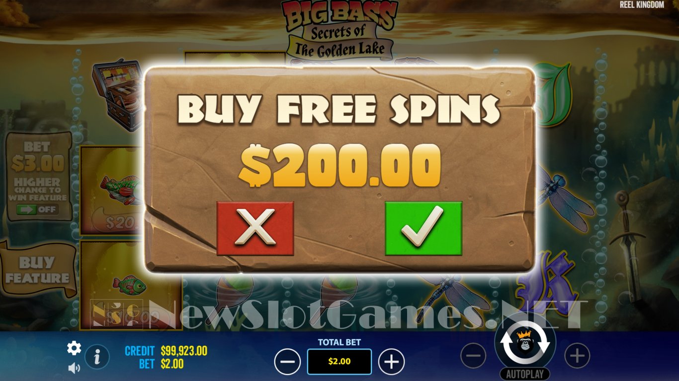 Big Bass Secrets of the Golden Lake Slot Slot Image in Demo - pic. 7