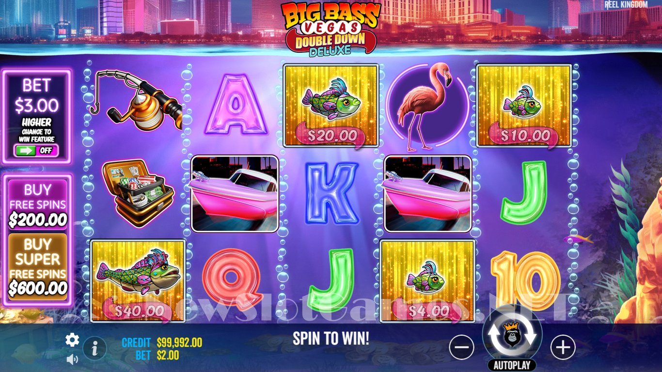 Big Bass Double Down Deluxe Slot Slot Image in Demo - pic. 3