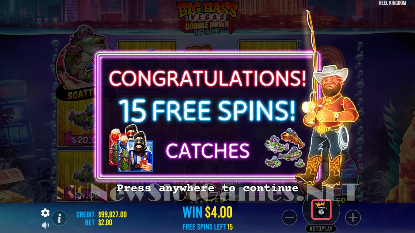 Big Bass Double Down Deluxe Slot Slot Image in Demo - pic. 8