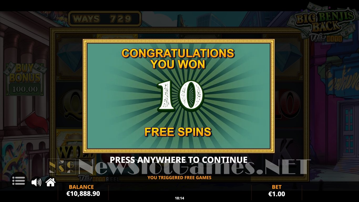 Big Benjis Back WildWays Slot Slot Image in Demo - pic. 12