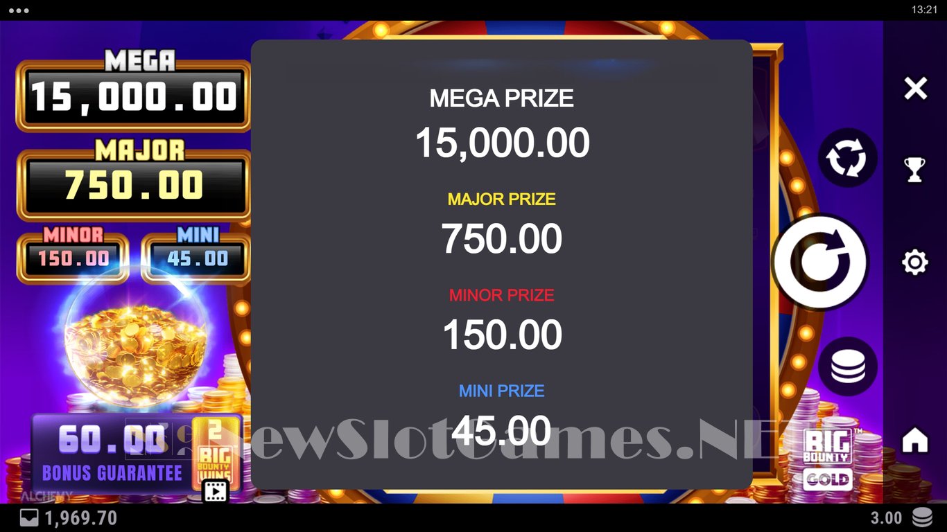 Big Bounty Gold Slot Slot Image in Demo - pic. 11