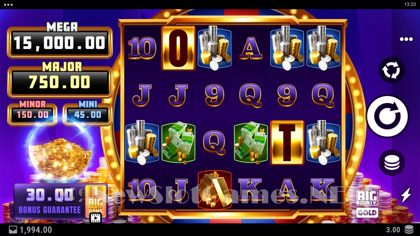 Big Bounty Gold Slot Slot Image in Demo - pic. 2
