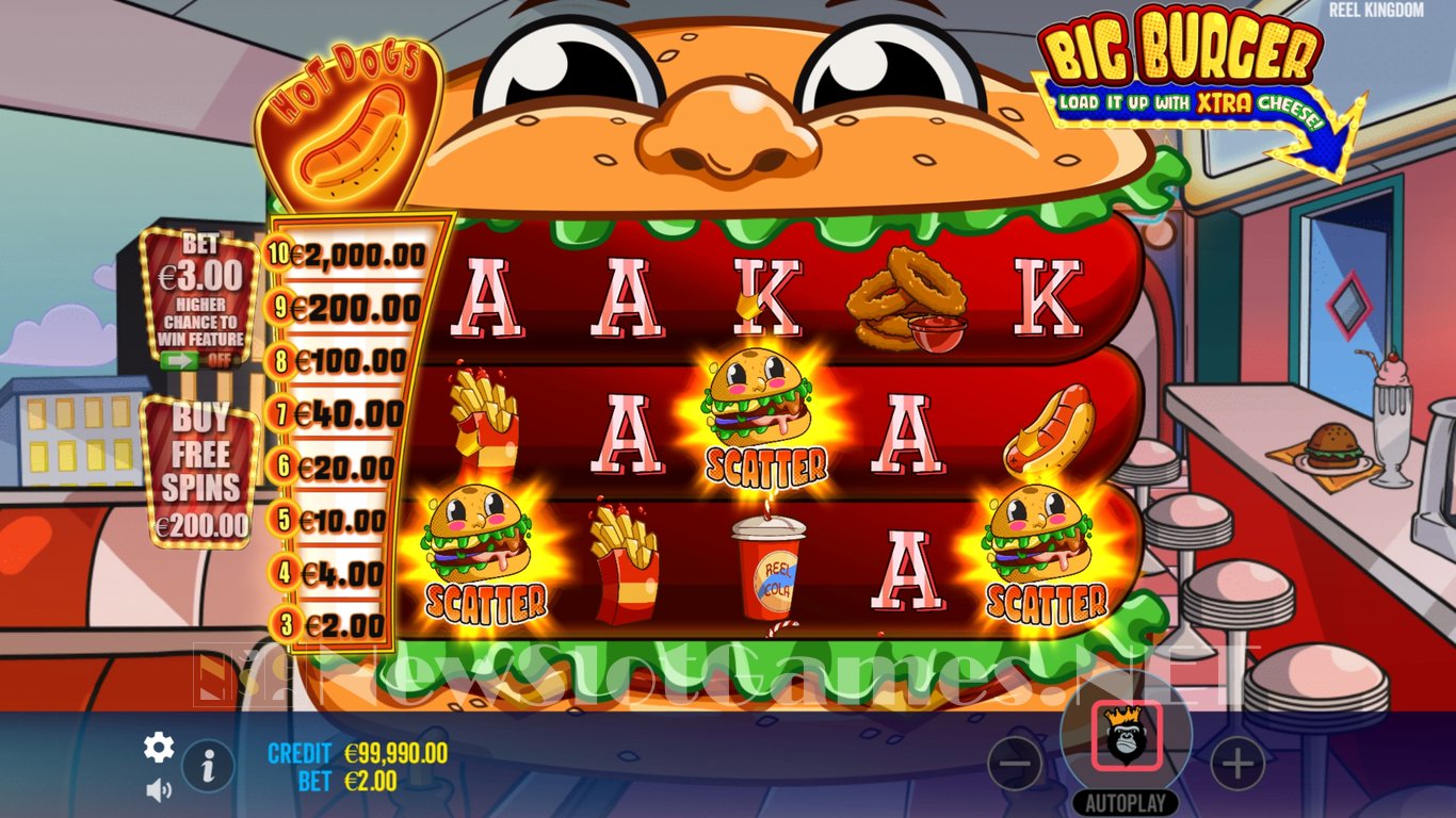 Big Burger Load It Up With Xtra Cheese Slot Slot Image in Demo - pic. 3
