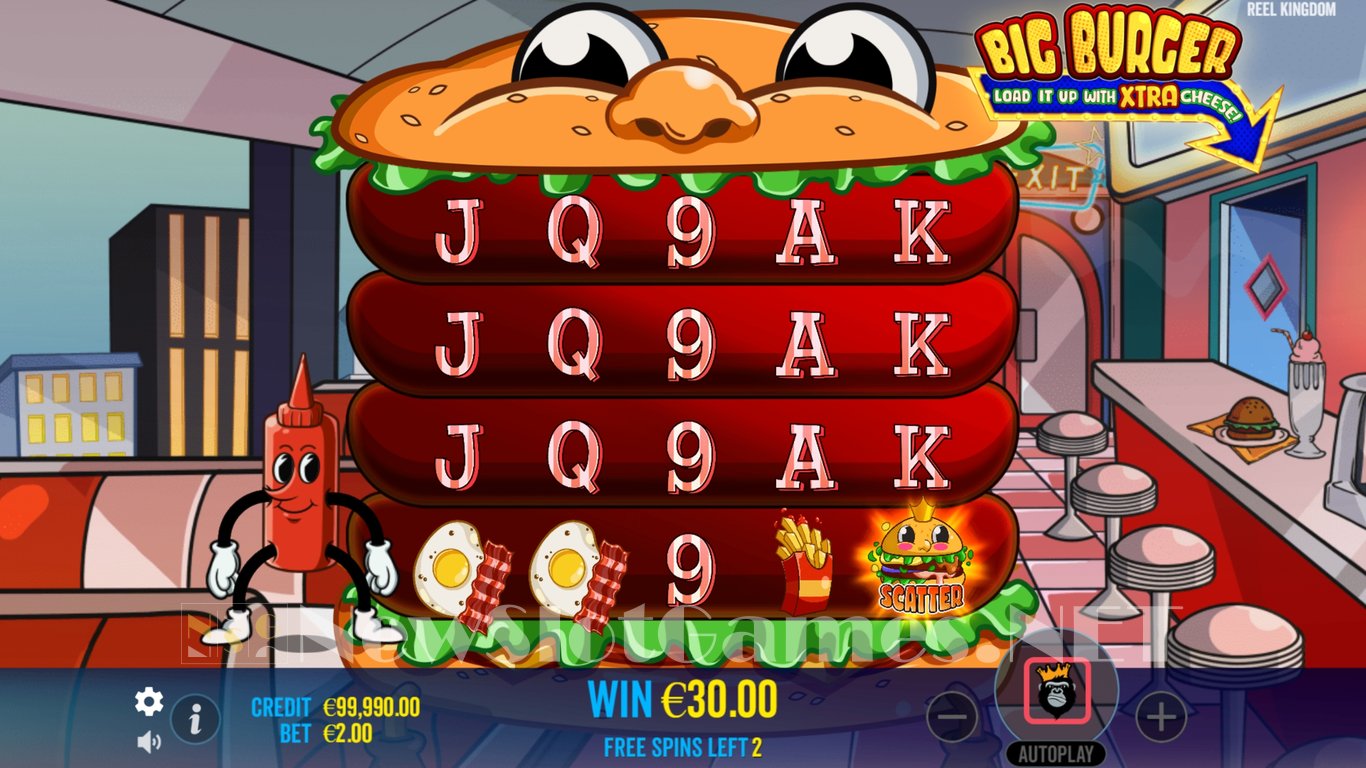 Big Burger Load It Up With Xtra Cheese Slot Slot Image in Demo - pic. 8