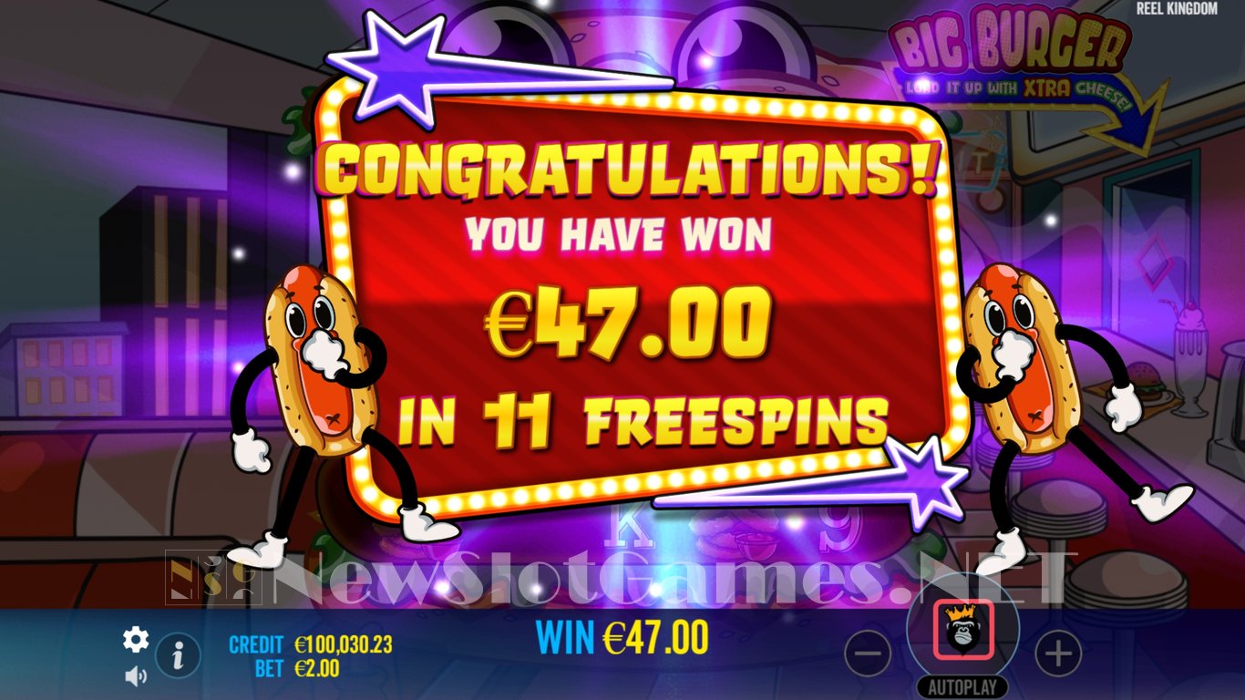 Big Burger Load It Up With Xtra Cheese Slot Slot Image in Demo - pic. 9