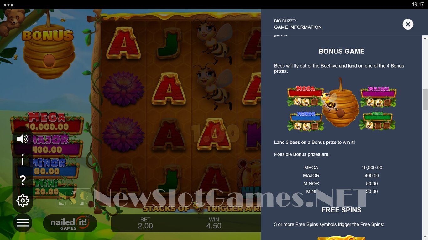 Big Buzz Slot Slot Image in Demo - pic. 7