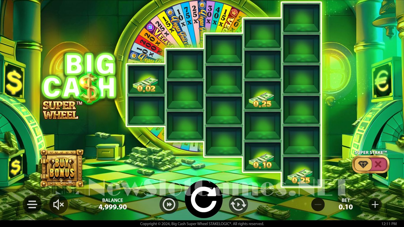 Big Cash Super Wheel Slot Demo Image