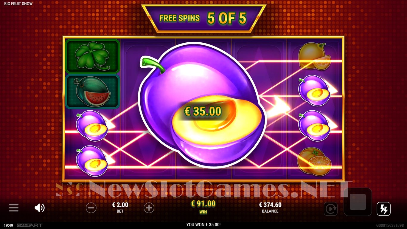 Big Fruit Show Slot Slot Image in Demo - pic. 11