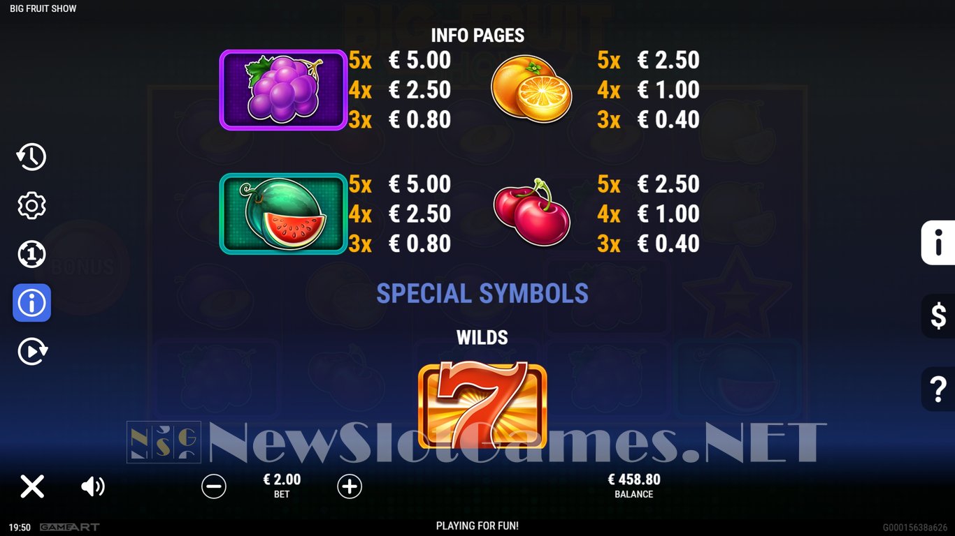 Big Fruit Show Slot Slot Image in Demo - pic. 14