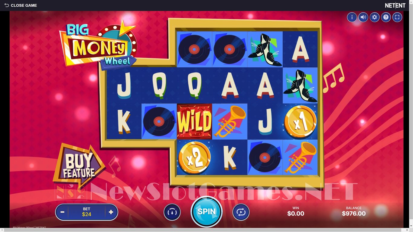 Big Money Wheel Slot Demo Image